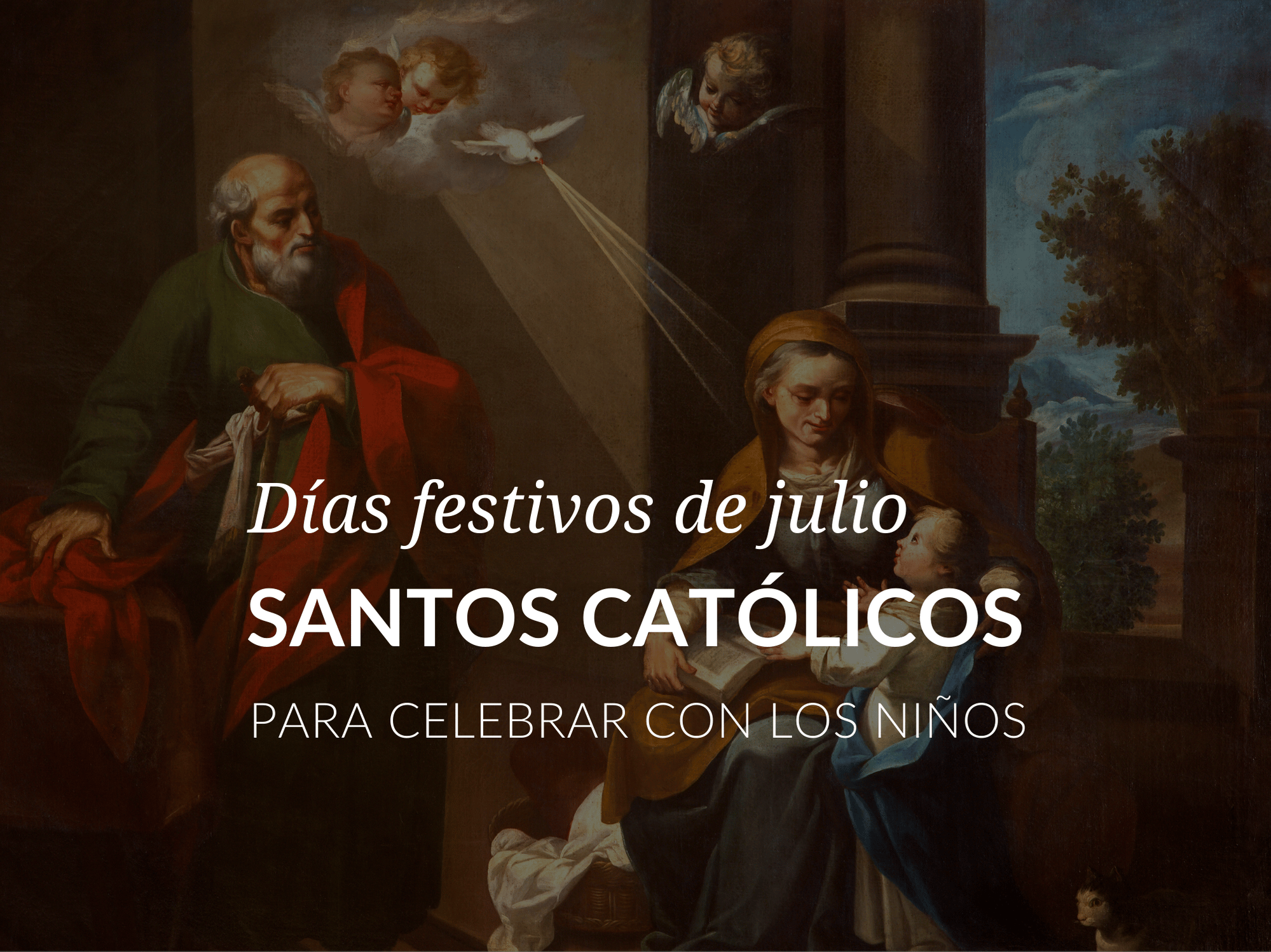 Celebracion De Los Santos Catolicos En Los Dias Festivos De Julio